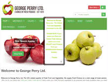 Tablet Screenshot of georgeperry.co.uk